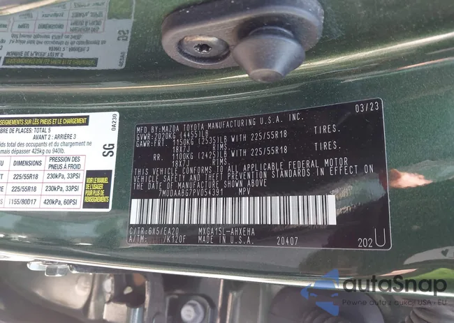 7MUDAABG7PV054391: 42840797