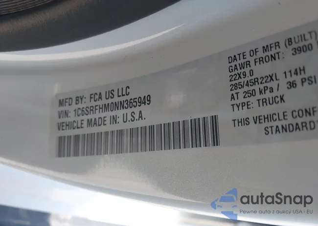 1C6SRFHM0NN365949: 42841884