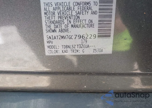 5N1AT2MV7GC796229: 42841615