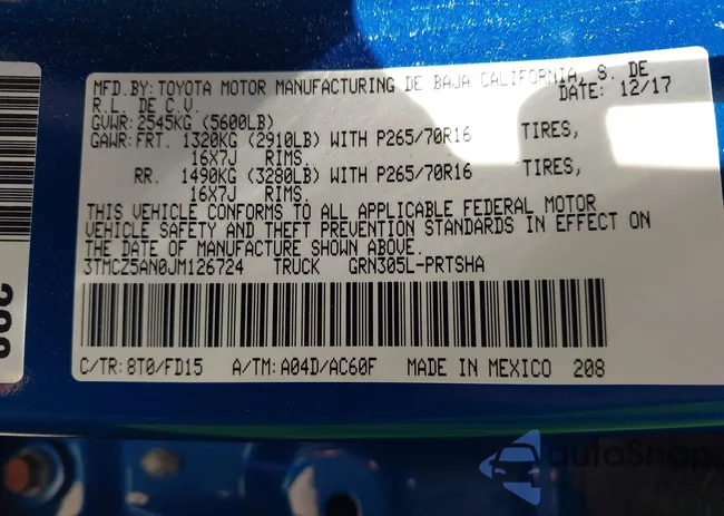 3TMCZ5AN0JM126724: 42842788