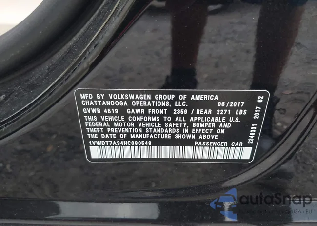 1VWDT7A34HC080548: 42844388