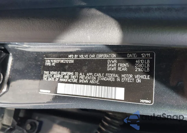 YV1622FS8C2121256: 42845073