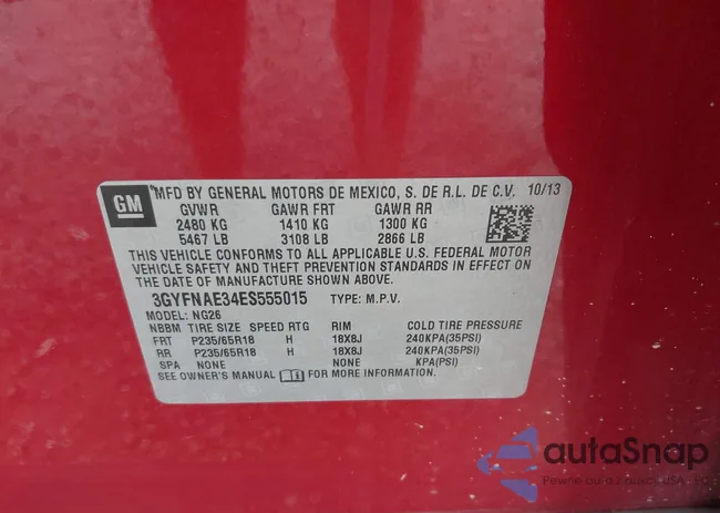 3GYFNAE34ES555015: 42846179