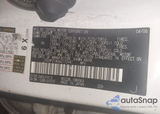 JTEHP21A060172941: 42846945