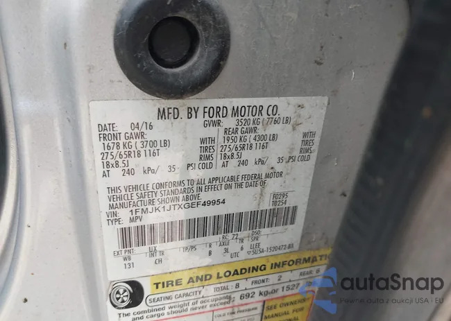 1FMJK1JTXGEF49954: 42847046