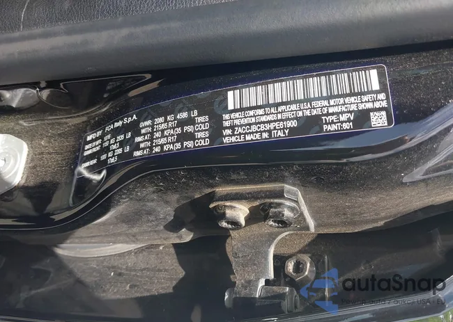 ZACCJBCB3HPE61900: 42846504