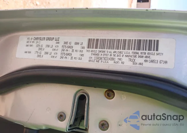 1C6RD6KT8CS143901: 42846526