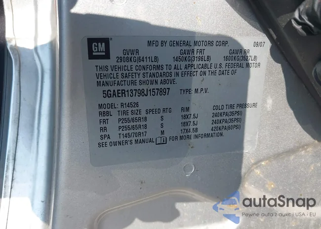 5GAER13798J157897: 42846588