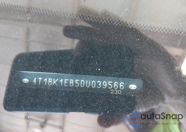 4T1BK1EB5DU039566: 42846599