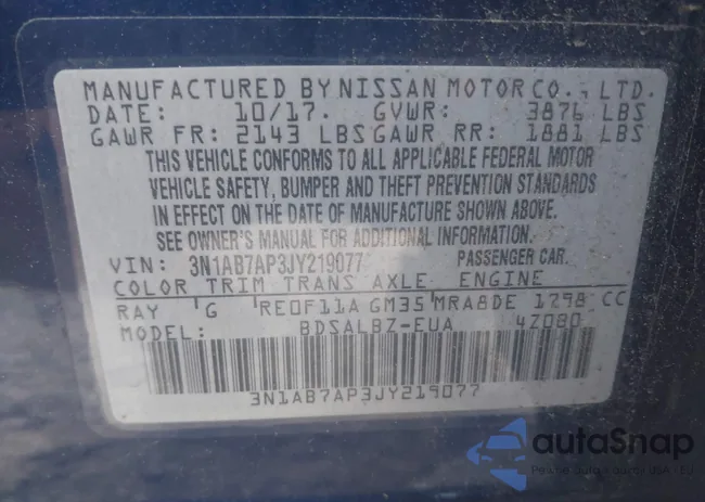 3N1AB7AP3JY219077: 42848105