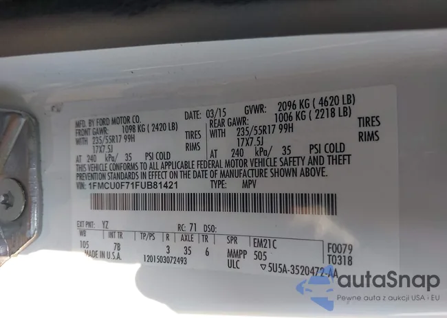 1FMCU0F71FUB81421: 42848191