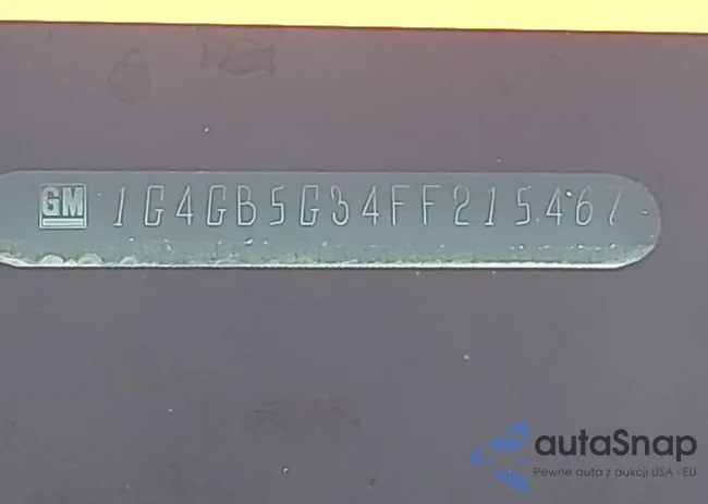 1G4GB5G34FF215467: 42847669