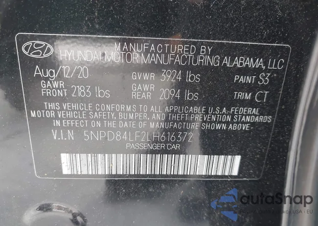 5NPD84LF2LH616372: 42847749