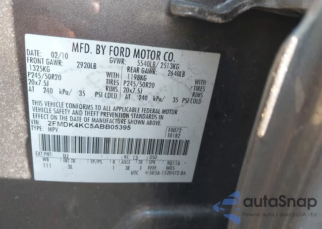 2FMDK4KC5ABB05395: 42849152