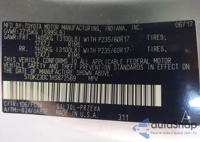 5TDKZ3DC1HS872569: 42849417