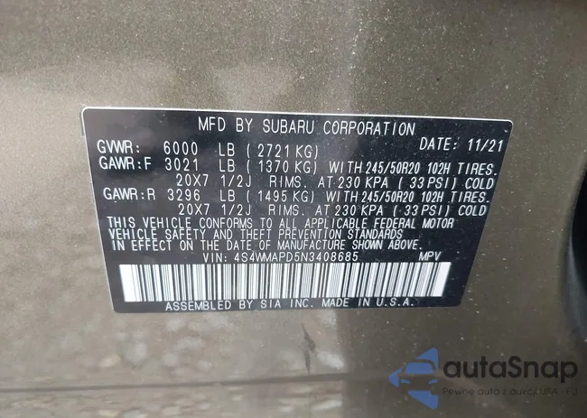 4S4WMAPD5N3408685: 42848510