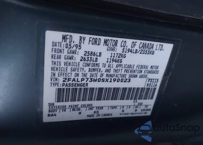 2FALP73W0SX190023: 42848616