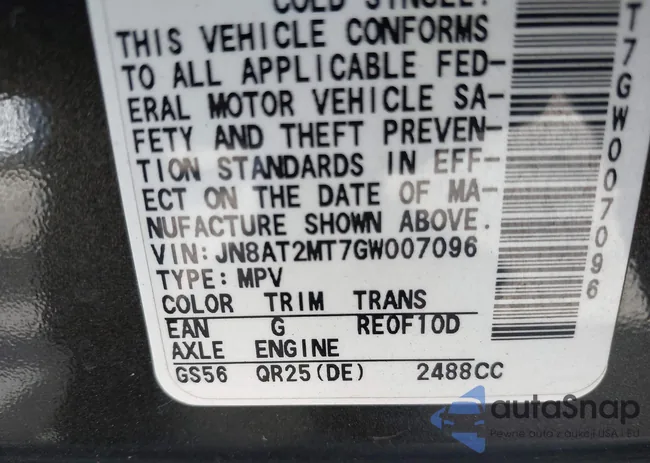 JN8AT2MT7GW007096: 42848669