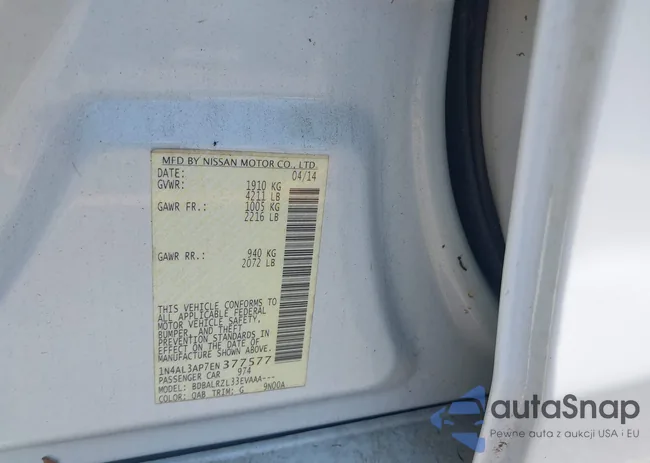 1N4AL3AP7EN377577: 42848742