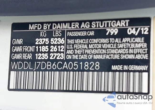 WDDLJ7DB6CA051828: 42848754