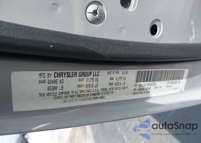 2B3CJ5DT8AH283595: 42850072