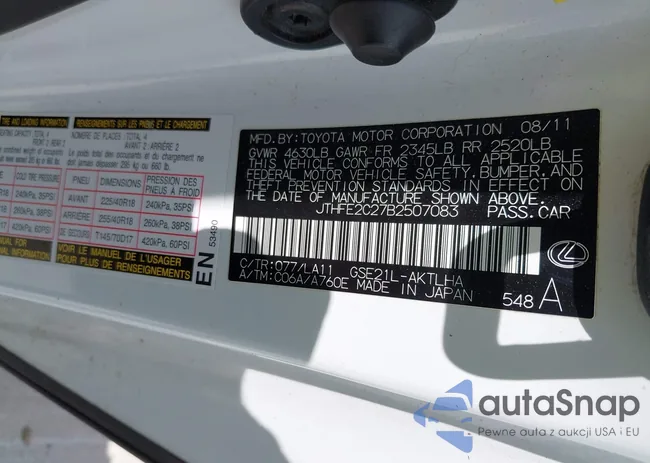 JTHFE2C27B2507083: 42850934