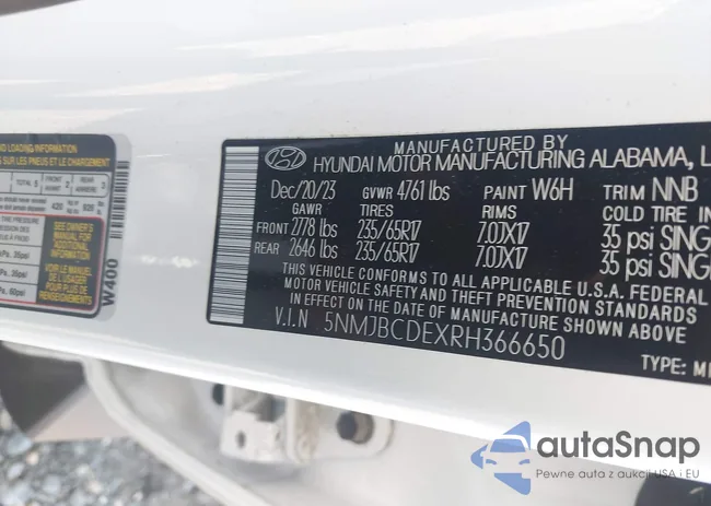 5NMJBCDEXRH366650: 42851114