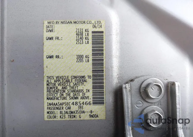 1N4AA5AP5EC485466: 42851354