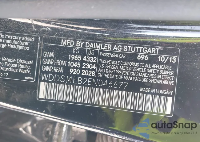 WDDSJ4EB2EN046677: 42850450