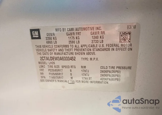 2CTALDEW3A6333452: 42850647