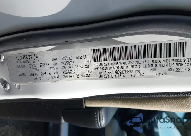 1C4PJLAB5GW233232: 42850660