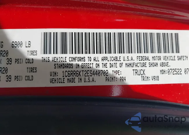 1C6RR6KT2ES440702: 42851948