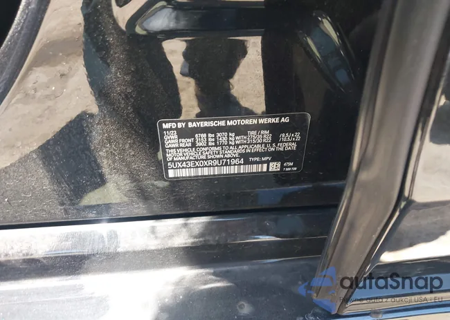 5UX43EX0XR9U71964: 42852382