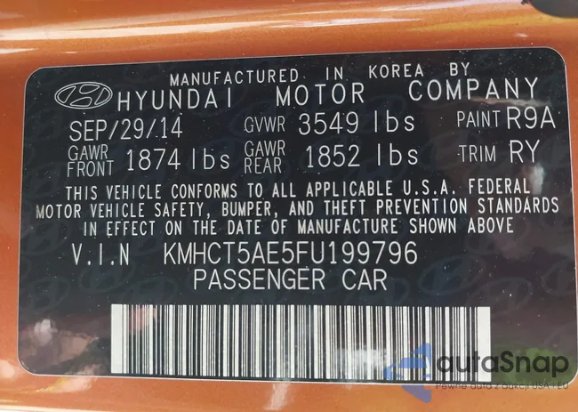 KMHCT5AE5FU199796: 42851466