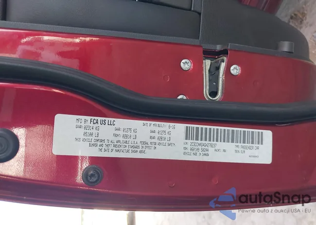 2C3CCAAG4GH278237: 42851632