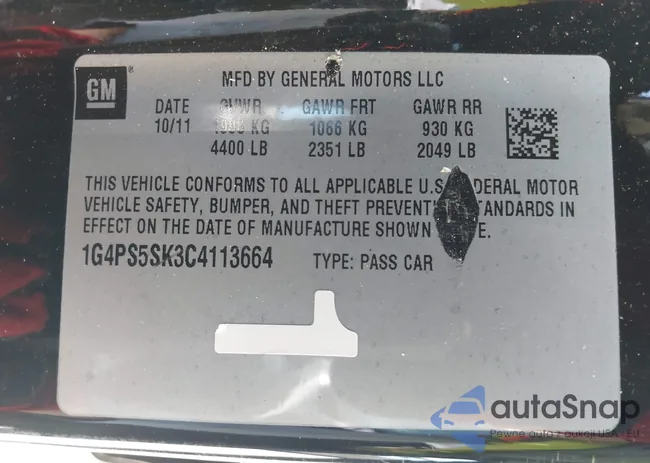 1G4PS5SK3C4113664: 42853306