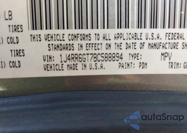 1J4RR6GT7BC588894: 42852453