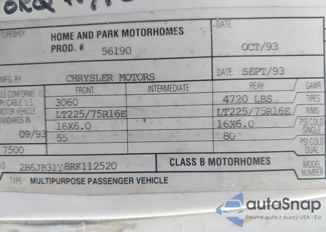 2B6JB31Y8RK112520: 42855853