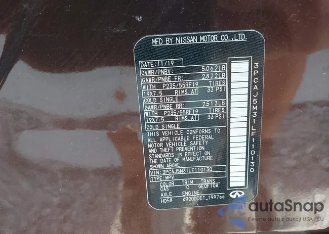 3PCAJ5M31LF110130: 42856892