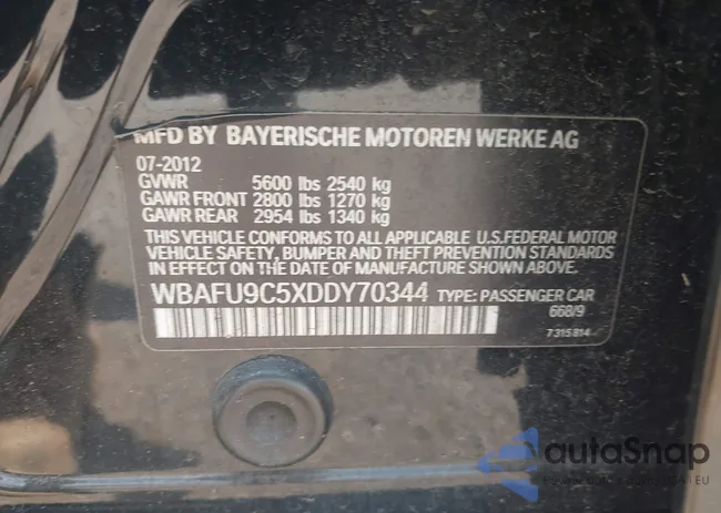 WBAFU9C5XDDY70344: 42856928