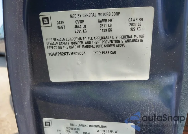 1G4HP52K7VH609004: 42856985