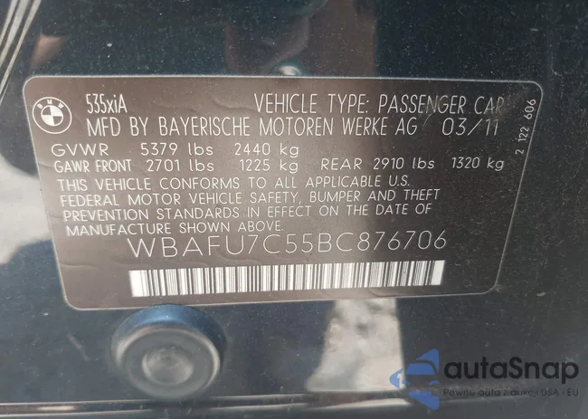 WBAFU7C55BC876706: 42856652