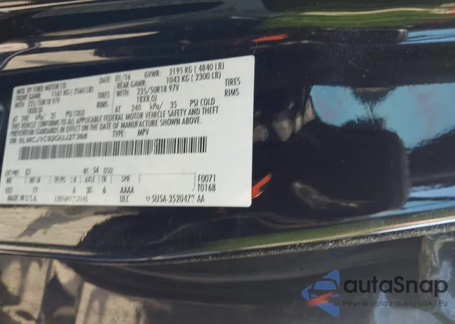 5LMCJ1C92GUJ27368: 42857836