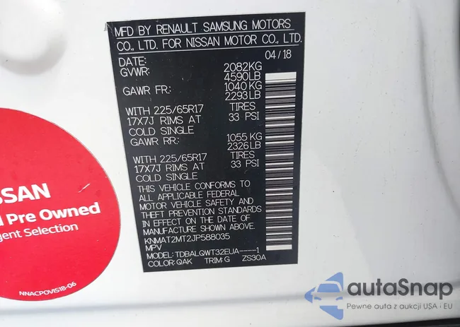 KNMAT2MT2JP588035: 42858035