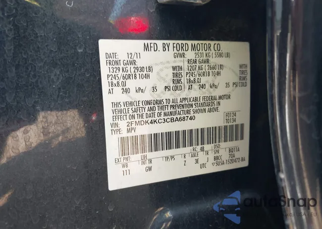 2FMDK4KC3CBA68740: 42857570