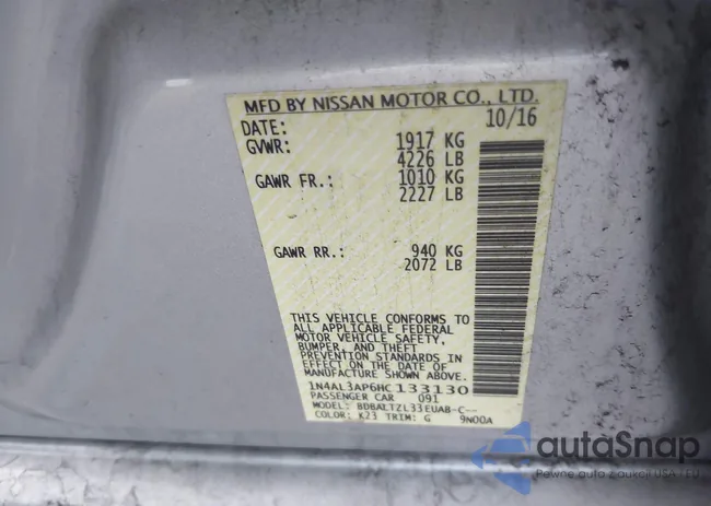 1N4AL3AP6HC133130: 42857760