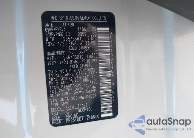 JN8AT3DC9MW101627: 42859195