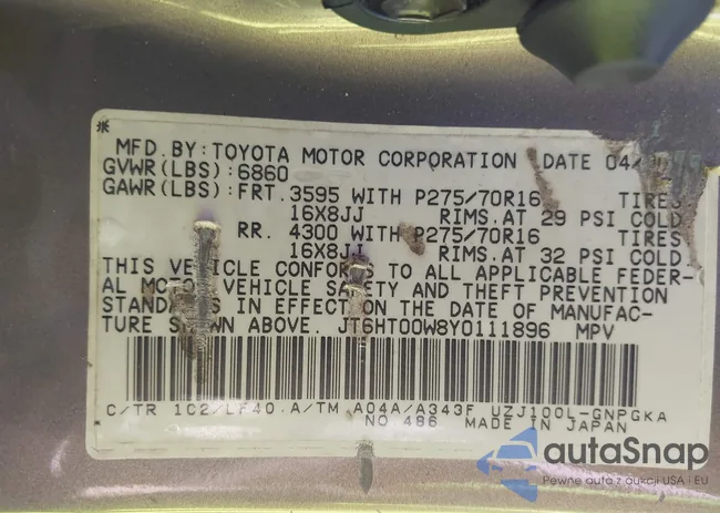 JT6HT00W8Y0111896: 42859283