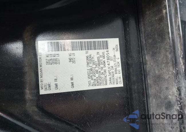 1N4AL3AP1JC478054: 42859304