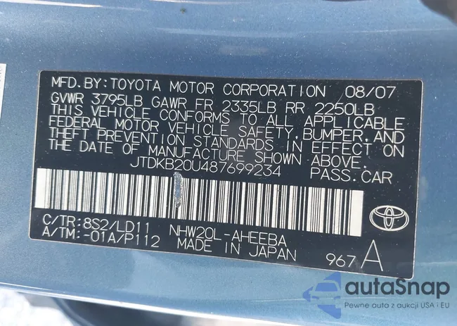 JTDKB20U487699234: 42858639